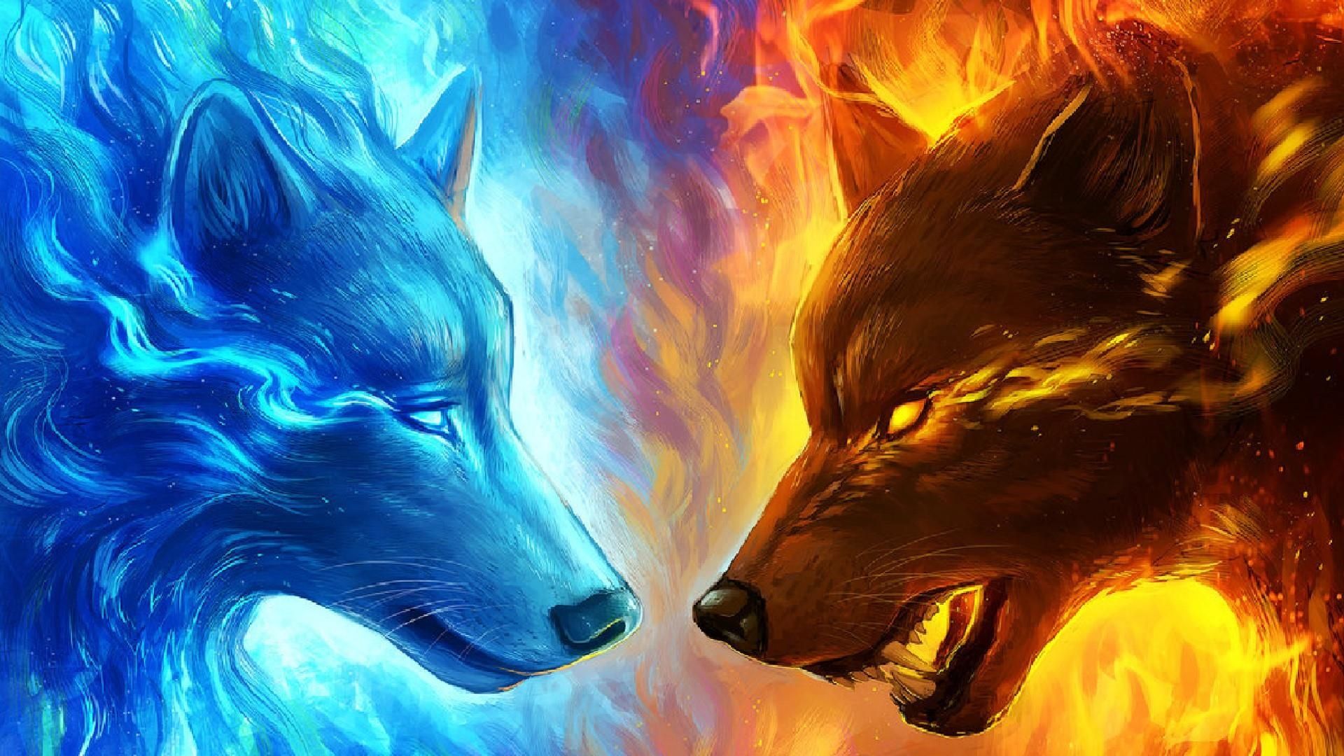 Featured image of post Galaxy Mystical Wolves Wallpaper
