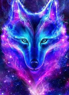 Featured image of post Galaxy Neon Galaxy Cool Wolf Pictures