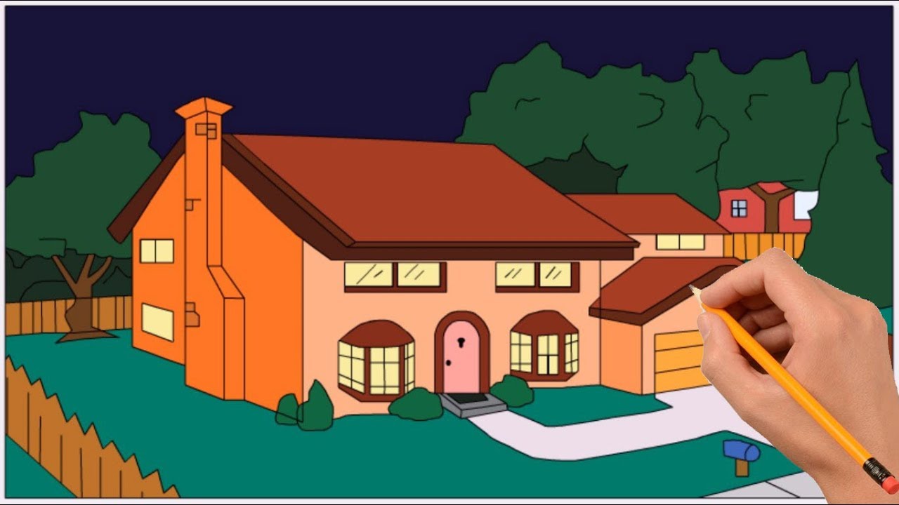 Featured image of post How To Draw The Simpsons House