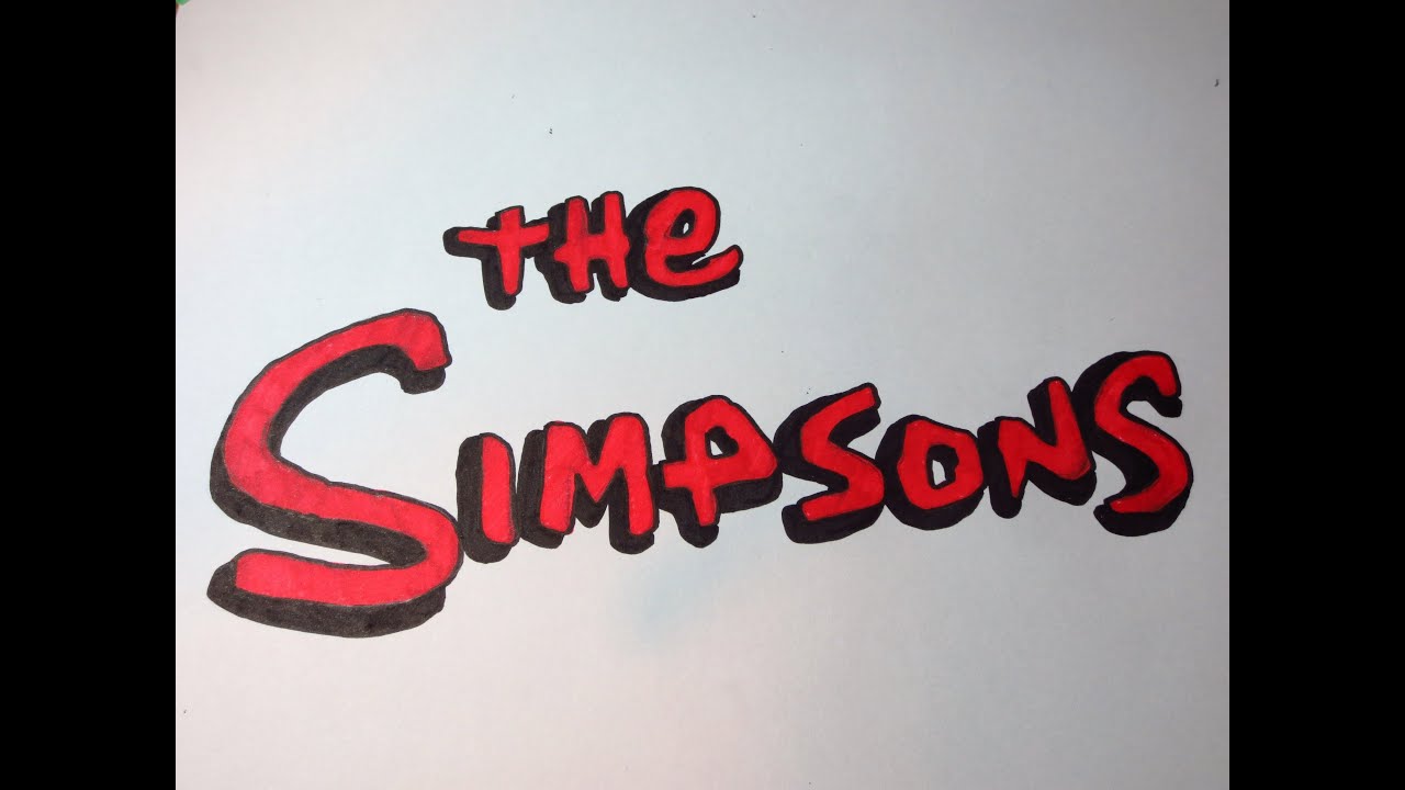 Featured image of post How To Draw The Simpsons Logo