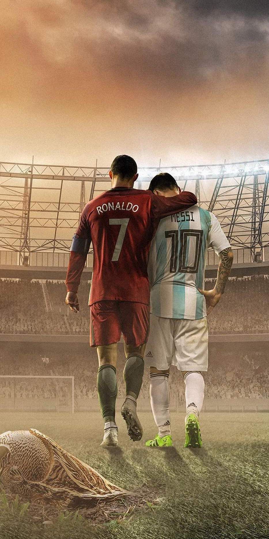 Featured image of post Messi And Ronaldo Wallpaper 2020