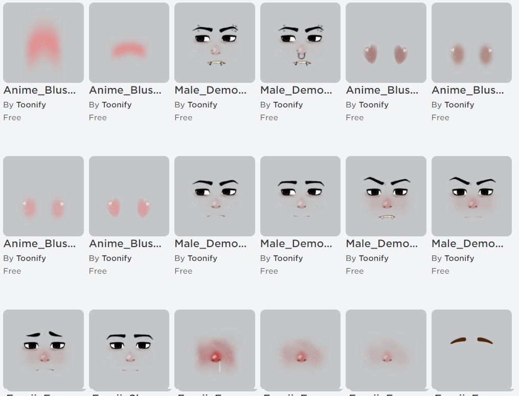 Featured image of post Roblox Anime Face Decals